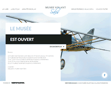 Tablet Screenshot of musee-volant-salis.fr